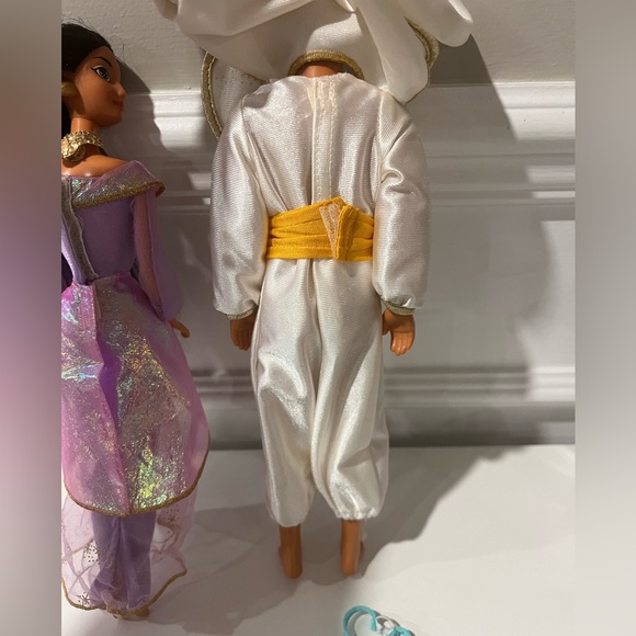 Vintage Aladdin & Jasmine Disney Mattel Dolls 1992 - Picture 8 of 8